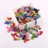 Cadena de Cola de Cadena de Extensión de Barniz de Horneado de Colores Cadena de Ajuste de Cadena de Joyería de Cuentas Perler DIY Decoración de Llavero Cadena Colgante Accesorios de Joyería