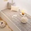 Cojín para Mirador de Otoño e Invierno al por Mayor Cojín para Repisa de Ventana Nuevo Estilo Crema 2026 Cojín de Asiento de Felpa para Cuatro Estaciones Esterilla para Balcón Tatami
