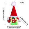 Muñeca de Navidad al por mayor Hong Kong Gorro de punto de amor Ciervo Muñeca Reno Muñeca sin rostro Decoración de escritorio Adornos