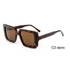 Nuevas Gafas de Sol de Acetato de Color Gelatina con Montura Cuadrada, Estilo Europeo y Americano de Moda, Gafas de Sol Polarizadas de Alta Gama de Tendencia Transfronterizas