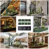 Venta al por mayor de fabricantes de plantas verdes artificiales tropicales, plantas artificiales grandes, cactus de nopal artificial, artículos de decoración de paisajes
