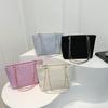 Bolso de Mujer de Moda y Popular Verano 2024 Bolso Tote Nuevo Casual para Ropa de Trabajo Bolso Cruzado de Cadena Simple para Hombro