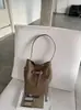 Bolso Cubo de Piel de Vaca Estilo Nuevo 2026 para Mujer, Bolso Elegante para el Trabajo, Bolso Tote de Hombro de Gran Capacidad, Bolso Cruzado de Piel Genuina