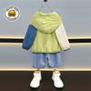 Roupas de Proteção Solar Amarelas de Pato para Meninos e Meninas 2026 Novo Estilo Coreano Roupa de Verão Respirável de Secagem Rápida Anti-UV para Bebês e Crianças