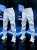 Calça Masculina Casual Solta Tendência Verão Nova Alta Qualidade Versátil para o Dia a Dia Elegante Simples Slim Fit Longa