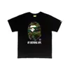 260g Comércio Exterior Transfronteiriço Alta Qualidade Manga Curta Estampa de Letras Casual Estilo de Rua Unissex Solta Oversized Camiseta Meia Manga Camisa Tendência