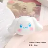 Accesorios de resina DIY de dibujos animados, cabeza redonda pequeña tridimensional, gel de crema europeo pequeño, pinza para el pelo hecha a mano, accesorios para funda de teléfono móvil, hebilla de zapato
