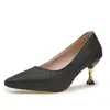 Zapatos de Mujer Estilo Nuevo Primavera 2026 con Tacones Finos y Puntas Puntiagudas, de Moda y Versátiles para el Trabajo y Uso Profesional, Zapatos de Salón Cómodos