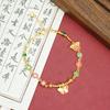 Pulsera Shajin de Vietnam Marea Nacional Esmalte Goteo de Aceite Pulsera de Mariposa Femenina Diseño de Nicho Sentido del Diseño Joyería Primera de Larga Data