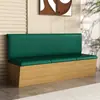 Sofá de Cabina para Restaurante en Casa Montado en Pared Comercial Tienda de Té con Leche Tienda de Catering Oficina Barra Almacenamiento Cabina de Estilo Nuevo Venta al por Mayor