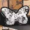 Cojín Decorativo Mariposa Estilo Ins para Sofá de Sala de Estar, Nuevo Cojín de Tatami de Lujo de Gama Alta, Cojín Lumbar, Transfronterizo