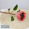 Tela de Seda Artificial de Nuevo Estilo, Flores Decorativas para el Hogar de Estilo Chino y Europeo con Colores Vibrantes, Gama Completa de Colores, Flores Grandes de Terciopelo
