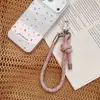 Hd216A06 Cordón Tejido Simple Estilo Dopamina Correa para Teléfono Llavero Colgante Accesorio para Bolso con Almohadilla para Teléfono