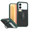 Capa Protetora Magnética para Carro com Suporte de Anel para Celular Xiaomi 17Tpro Qiying Poco F8Ultra