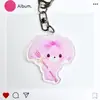Llavero de Acrílico de Conejo de Dibujos Animados Sanrio Anime Decoración Linda para Mochila Colgante para Mochila de Mejor Amigo Adorno