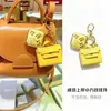 Llavero de Oro Puro 999, Feliz Cumpleaños, Colgante de Oro que Mejora la Riqueza, Encanto para Bolso del Día de San Valentín 520 Regalo