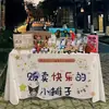 Mercado mayorista tela colgante, mantel, anuncio promocional, puesto callejero de mercado nocturno, tela de puesto, mantel de picnic, accesorios, artículos famosos de internet