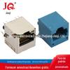 Conector RJ45 com carcaça de cobre soquete de rede rj45 RJ-68T soquete de rede rj45 com transformador
