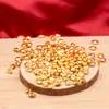 Botella de Deseos de Vidrio Frijol Dorado, Botella Pequeña Vacía, Lingote Pequeño, Barra de Oro Miniatura, Frijol de la Suerte, Decoración de Arroz, Adorno de Escritorio para Mejorar la Fortuna