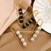Pin de Ajuste de Cintura para Pantalones, Pinza de Sujeción para Ropa, Herramienta para Apretar la Cintura, Hebilla de Ajuste de Cintura para Pantalones, Broche de Perla Antiexposición