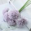 Flor Artificial Flor de Crisantemo Redonda Pequeña Ramo Boda Encimera Flor Flor de Seda Venta Directa de Fábrica Decoración del Hogar Estilo Ins