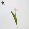 Ventas Directas de Fábrica Kerr Tulipán Tacto Natural Humectante Seda Flores Artificiales Boda Flor Falsa Diseño Artístico Muebles para el Hogar