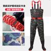 Pantalones de agua de medio cuerpo depósito pantalones de lluvia zapatos de agua ropa impermeable de una pieza cuero horquilla para pescar impermeable
