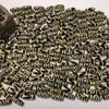 Xizang Taiwán Cuentas Dzi Diente Amarillo Herradura Pátina Envejecida Marrón Collar Pulsera de Cuentas Dzi [Fabricante de Origen] Grado A