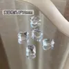 Rhinestones Transparentes para Uñas Alternativa al K9, Rhinestones Transparentes Blancos con Base Puntiaguda, Diamantes de Vidrio Irregulares en Forma de Corazón Deslumbrantes de Venta Caliente en Internet