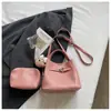 Bolso Cubo Estilo Cesta Transfronterizo para Mujer, Nuevo Versátil Bolso de Hombro y Cruzado 2026, Bolso de Mano de Nicho para Mujer