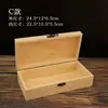 Caja de madera creativa de celebridad de internet caja de almacenamiento caja para documentos caja de mahjong para el hogar caja rectangular para embalaje de regalo caja de madera de bambú Meimu