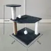 Estrutura de Escalada para Gatos de Comércio Exterior no Atacado, Árvore para Gatos, Poste de Escalada para Gatos Tudo-em-Um para Uso Doméstico, Prateleira de Sisal para Gatos que Economiza Espaço para Apartamentos Pequenos