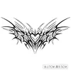 Sm Atrezo Sexy Succubus Pegatinas de Tatuaje Herbales Femeninas Alas de Mariposa Pegatinas de Tatuaje Productos para Adultos Dropshipping