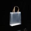 Bolsas de Tote Transparentes Esmeriladas de PP Personalizadas en Stock para Recuerdos de Boda, Bolsas de Regalo Engrosadas para Pasteles de Luna del Festival de Mediados de Otoño