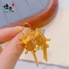 Pendientes Vintage Estilo Francés con Borlas y un Sofisticado Diseño de Linterna de Palacio, Versátiles Pendientes Nuevos Estilo Chino para Mujer