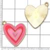 Venta Caliente Transfronteriza Serie de San Valentín Aleación con Goteo de Aceite Mixta 50 Colgantes Accesorios para Pulsera Collar DIY