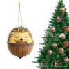 Adornos de Bellota de Animales del Bosque Fantástico Decoraciones de Animales de Piña Decoraciones Acrílicas para Colgar en Casa Decoraciones para Árbol de Navidad