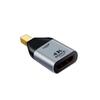 Base hembra HDTV a cabezal macho DP 4K @ 60Hz adaptador audio y video cabezal macho miniDP soporte salida HD