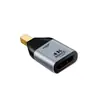 Conversor de transmissão de áudio e vídeo HDTV fêmea para DP/mini DP macho Adaptador de tela de projeção HD 4K para Computador TV