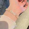 "Cuentas Fluidas de Colores" Pulsera Cuadrada Color Dopamina - Lujo Ligero, Sensación de Alta Gama, Nicho, Exquisita, Joyería de Mano Personalizada