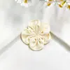 Accesorios de flor de cinco pétalos de satén perlado de color sólido para accesorios de cabello hechos a mano DIY, ropa infantil, zapatos, sombreros, bolsos y materiales de decoración para mascotas
