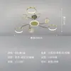 Lámpara de techo nórdica con diseño creativo de rama de árbol, lámpara de bola de cristal de cielo estrellado, luminaria de iluminación ambiental de lujo ligero para sala de estar y dormitorio principal