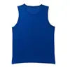 Chaleco transpirable de tela perforada para deportes al aire libre, ocio, running, fitness, secado rápido, corte holgado, 120g, con logo personalizado