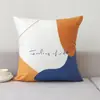 Fronha Estilo Ins Decoração Suave para Casa Almofada de Cabeceira de Cama Almofada de Assento de Escritório Design de Imagem Dormir de Lado