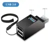 Expansor Tipo-C a HDMI Tarjeta de Red Convertidor Hub USB Multifuncional Tipo-C Estación de Acoplamiento