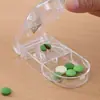 Cortador de pastillas portátil, divisor de pastillas, organizador de pastillas, mini pastillero, caja de almacenamiento portátil para uso doméstico
