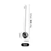 Cuchara medidora de acero inoxidable 304 de 5 ml a 30 ml con mango largo para hornear cuchara medidora de café polvo de frutas cuchara medidora de leche en polvo venta al por mayor