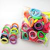 Corda de cabeça feminina, laço de borracha, corda de cabelo, acessórios de cabeça, simples, coreia do sul, estojo de couro, preto, anéis de cabelo de alta elasticidade para adultos