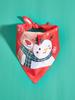 Popular Halloween Transfronterizo Bandana para Mascotas Navidad Bufanda Triangular para Perro Bufanda para Gato Venta al por Mayor Accesorios para Mascotas Perro