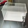 Caja de Exhibición de Acrílico con Puerta con Cerradura, Caja de Almacenamiento a Prueba de Polvo para Figuras de Modelos, Cajas Sorpresa, Bloques de Construcción y Vitrina para Muñecas